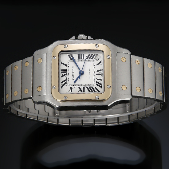 CARTIER(USED) 산토스 갈베 콤비 XL