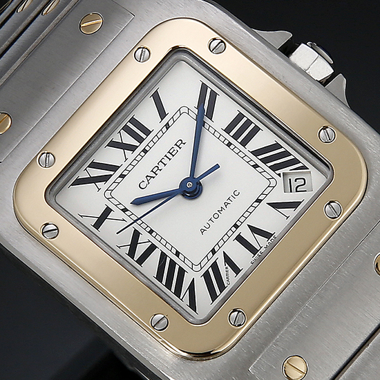 CARTIER(USED) 산토스 갈베 콤비 XL
