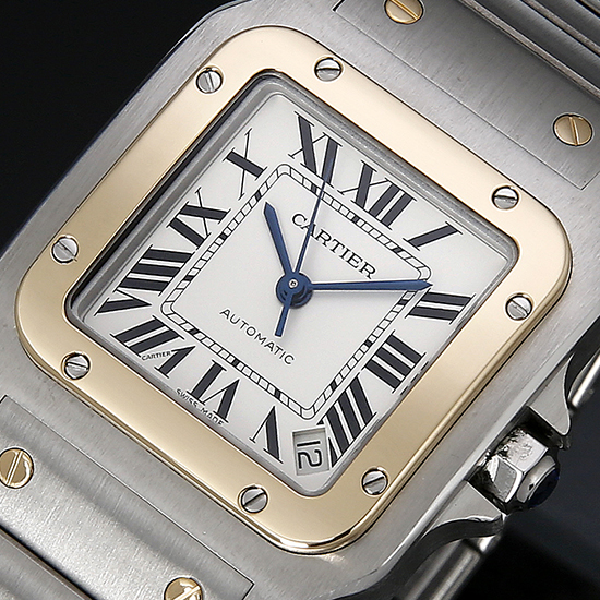 CARTIER(USED) 산토스 갈베 콤비 XL