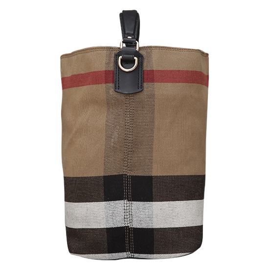 BURBERRY(USED)애쉬비 캔버스 체크 호보백
