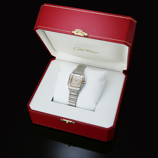 CARTIER(USED) 산토스 갈베 콤비 스몰