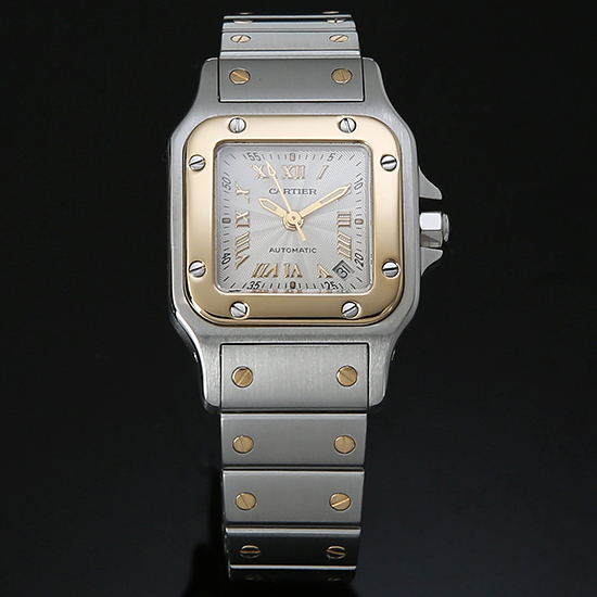 CARTIER(USED) 산토스 갈베 콤비 스몰