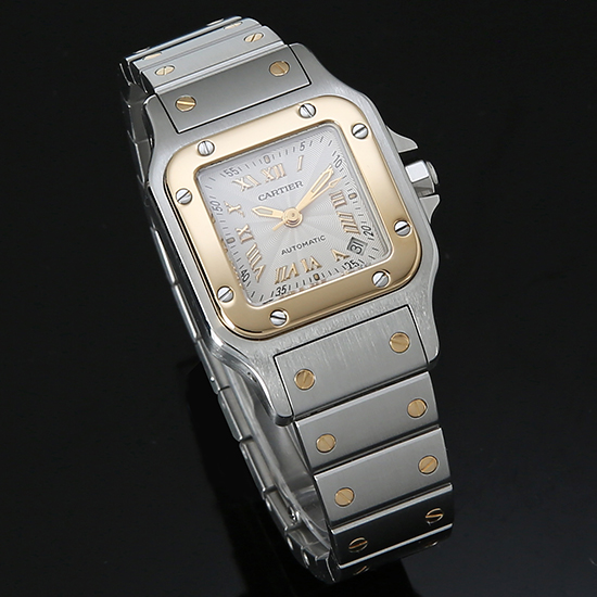 CARTIER(USED) 산토스 갈베 콤비 스몰