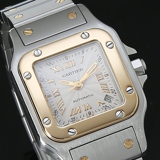 CARTIER(USED) 산토스 갈베 콤비 스몰
