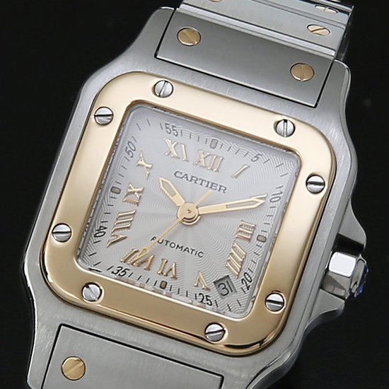 CARTIER(USED) 산토스 갈베 콤비 스몰