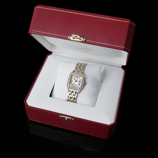 CARTIER(USED)산토스 펜더 2라인 콤비