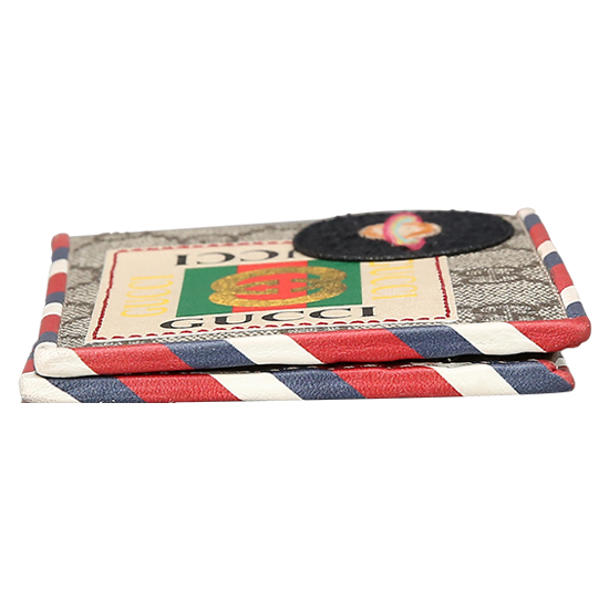 GUCCI(USED) 구찌 GG로고 PVC 패치 반지갑