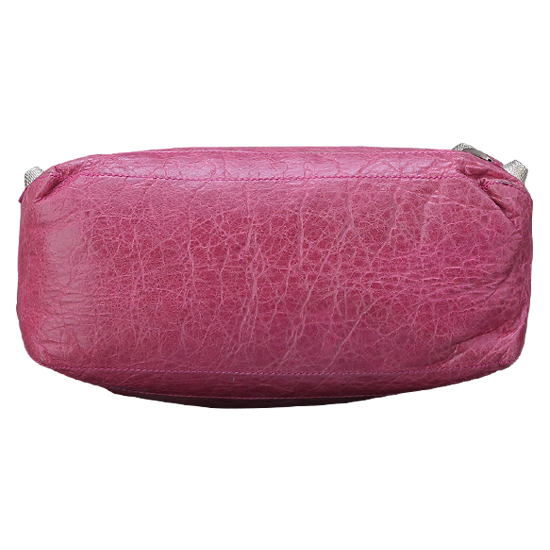BALENCIAGA(USED)자이언트 핑크 호보백