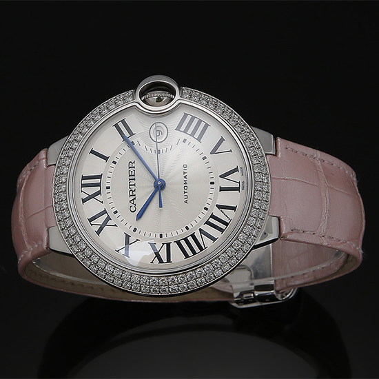 CARTIER(USED)발롱블루 42 다이아베젤