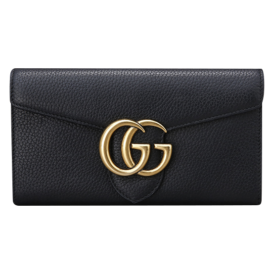 GUCCI(USED) 구찌 마몽트 플랩 장지갑