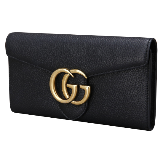 GUCCI(USED) 구찌 마몽트 플랩 장지갑