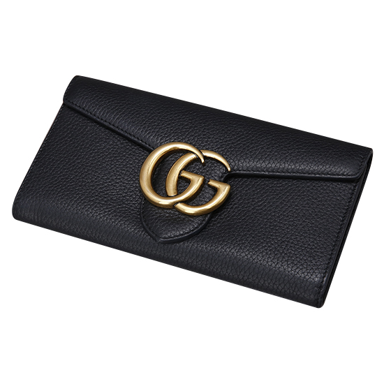 GUCCI(USED) 구찌 마몽트 플랩 장지갑