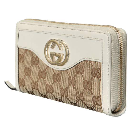 GUCCI(USED) 구찌 씨마 자가드 지피 월릿