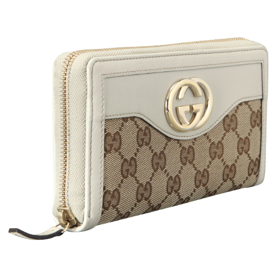 GUCCI(USED) 구찌 씨마 자가드 지피 월릿