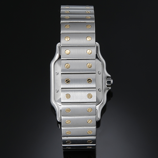 CARTIER(USED) 산토스 갈베 콤비 오토 라지