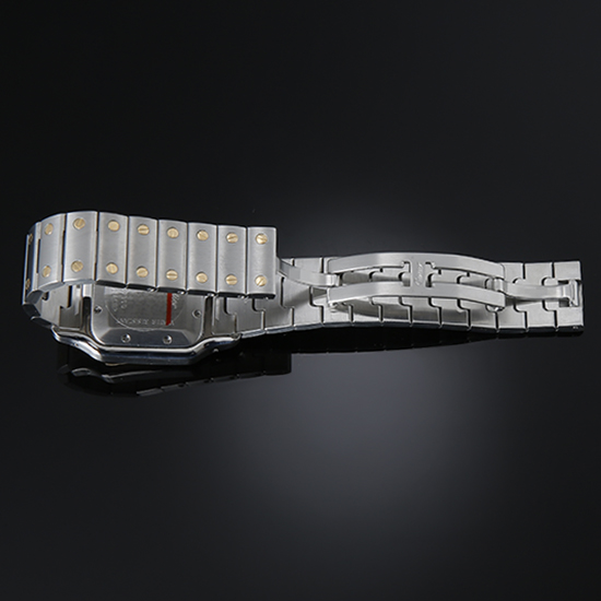 CARTIER(USED) 산토스 갈베 콤비 오토 라지