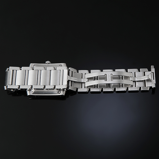 CARTIER(USED) 탱크 프랑세스 스틸 L
