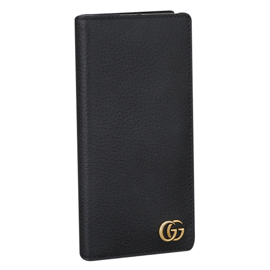 GUCCI(USED) 구찌 GG로고 마몽트 플랩 장지갑