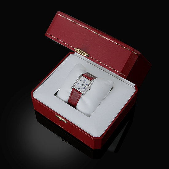 CARTIER(USED)머스트 탱크 버메일