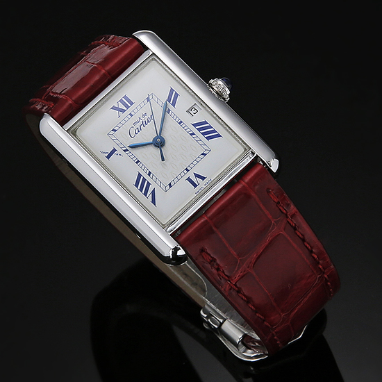 CARTIER(USED)머스트 탱크 버메일