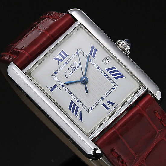 CARTIER(USED)머스트 탱크 버메일