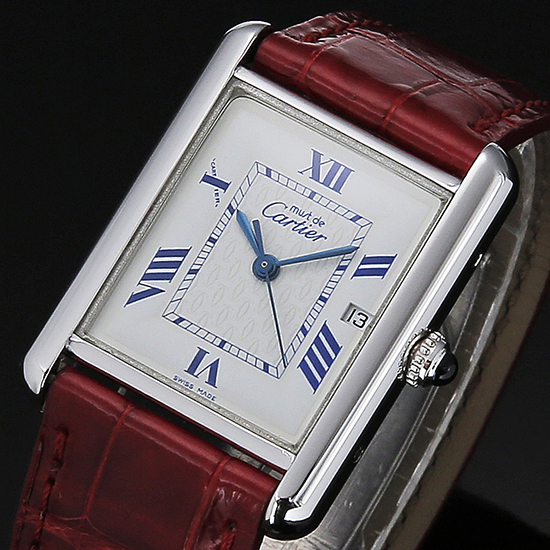 CARTIER(USED)머스트 탱크 버메일