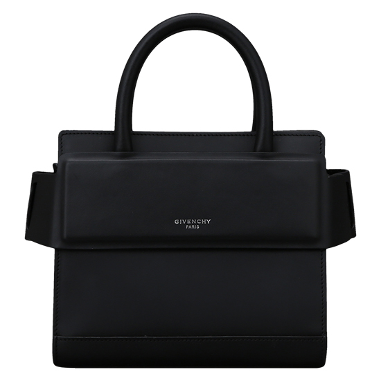 GIVENCHY(USED)블랙 레더 호라이즌 나노 숄더백