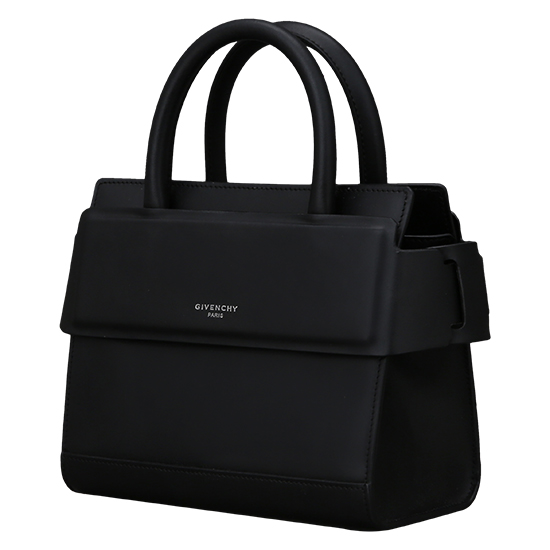 GIVENCHY(USED)블랙 레더 호라이즌 나노 숄더백