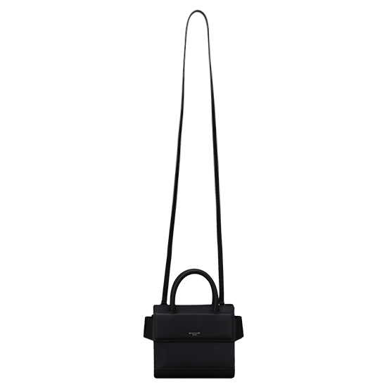 GIVENCHY(USED)블랙 레더 호라이즌 나노 숄더백