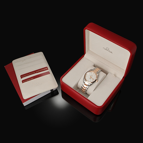 OMEGA(USED) 아쿠아테라 콤비 코엑셜