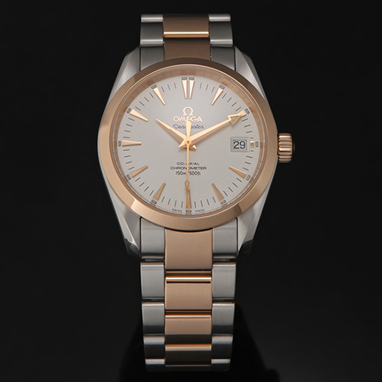 OMEGA(USED) 아쿠아테라 콤비 코엑셜