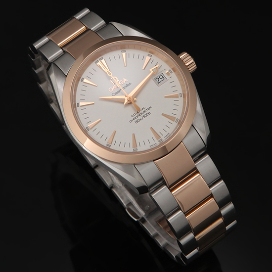 OMEGA(USED) 아쿠아테라 콤비 코엑셜