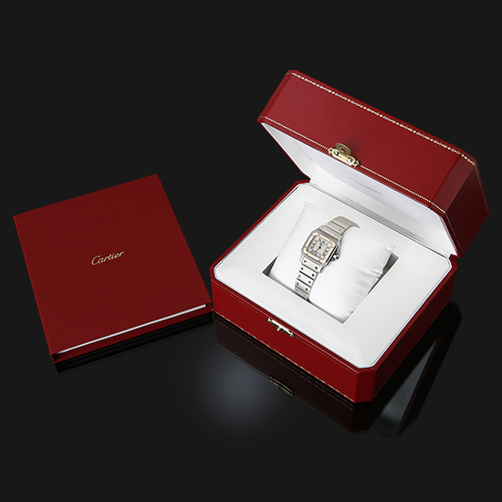 CARTIER(USED) 산토스 갈베 콤비 스몰