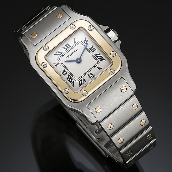 CARTIER(USED) 산토스 갈베 콤비 스몰