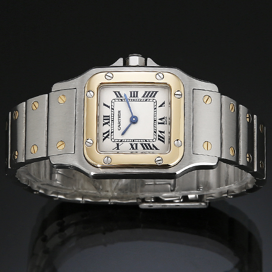 CARTIER(USED) 산토스 갈베 콤비 스몰