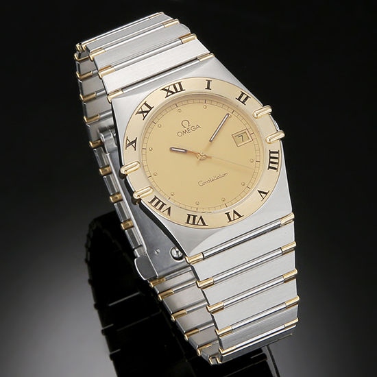 OMEGA(USED)컨스틸레이션 콤비 하프바