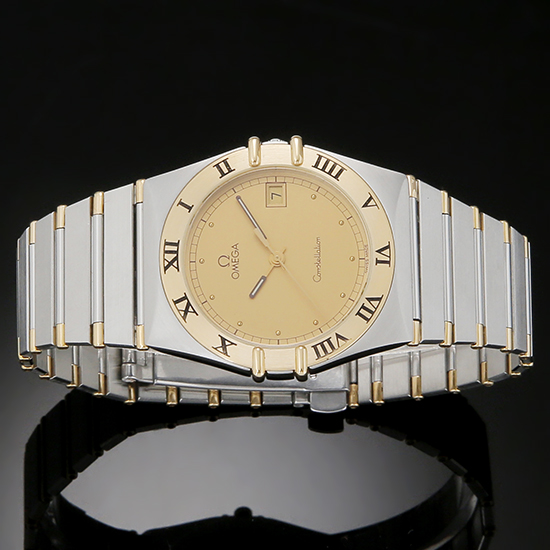 OMEGA(USED)컨스틸레이션 콤비 하프바