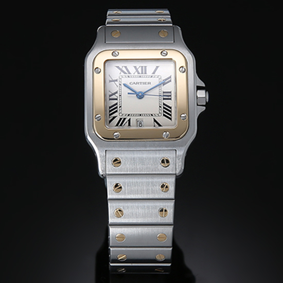 CARTIER(USED) 산토스 갈베 콤비 라지