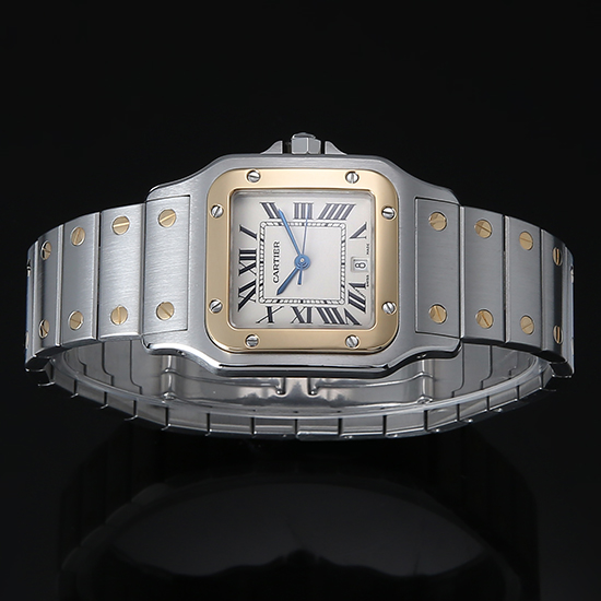 CARTIER(USED) 산토스 갈베 콤비 라지
