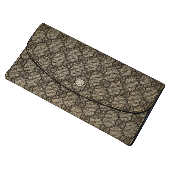 GUCCI(USED) 구찌 GG로고 PVC 장지갑