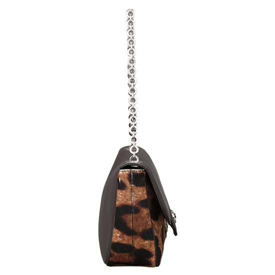 FERRAGAMO(USED)간치니 레오파드 숄더
