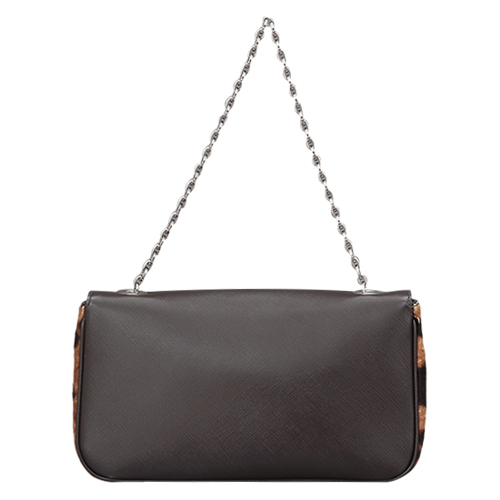 FERRAGAMO(USED)간치니 레오파드 숄더