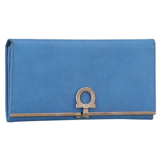 FERRAGAMO(USED)간치니 장식 장지갑