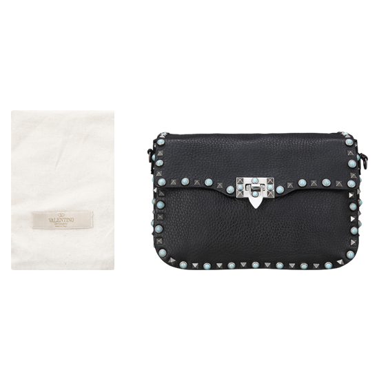 VALENTINO(USED)락스터드 숄더백