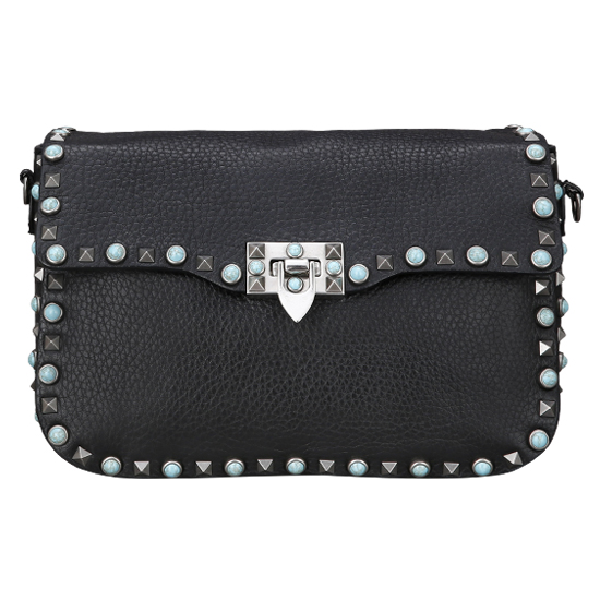 VALENTINO(USED)락스터드 숄더백
