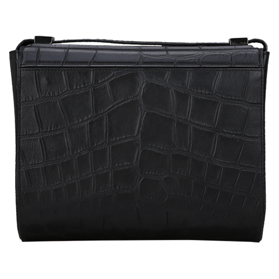 GIVENCHY(USED)판도라 박스 엘리게이터 스킨 블랙 미