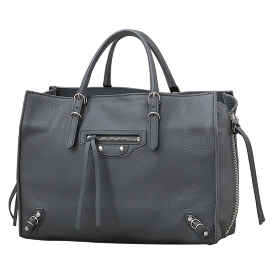 BALENCIAGA(USED)파피에르 그레이 스몰