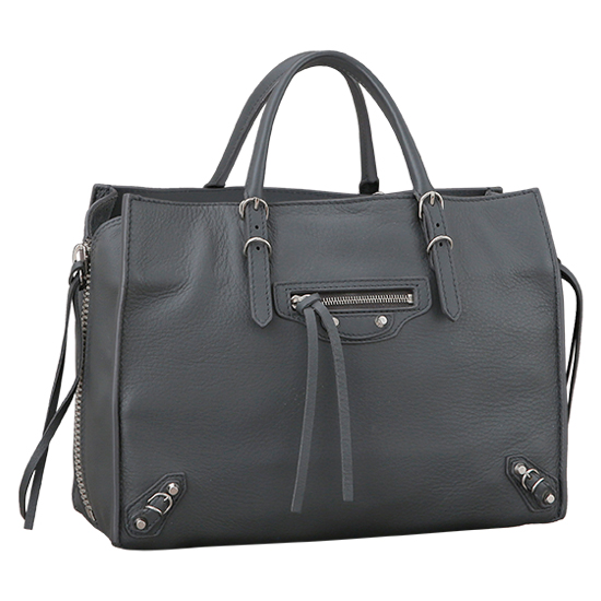 BALENCIAGA(USED)파피에르 그레이 스몰
