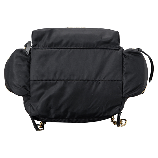 BURBERRY(USED)테크니컬 블랙 나일론 가죽 럭색 백팩