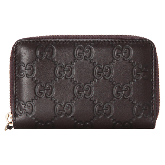 GUCCI(USED) 구찌 시마 짚업 카드,명함 지갑